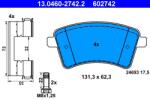 ATE Set placute frana ATE 13.0460-2742.2 (13.0460-2742.2) - fixbox