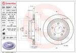 BREMBO Disc frana BREMBO 09.6841. 11 (09.6841.11)