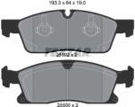 TEXTAR Set placute frana TEXTAR 2519201 (2519201) - fixbox