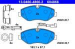 ATE Set placute frana ATE 13.0460-4866.2 (13.0460-4866.2) - fixbox