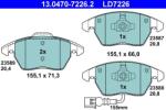 ATE Set placute frana ATE 13.0470-7226.2 (13.0470-7226.2)