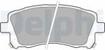 DELPHI Set placute frana DELPHI LP1663 (LP1663)