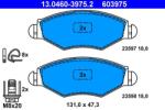 ATE Set placute frana ATE 13.0460-3975.2 (13.0460-3975.2)