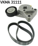 SKF Set curea transmisie cu caneluri SKF VKMA 31111 - fixbox