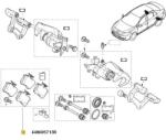 Original Renault Set placute frana axa spate ORIGINAL RENAULT 440605713R (440605713R)