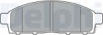 DELPHI Set placute frana DELPHI LP3313 (LP3313)