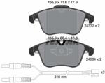 TEXTAR Set placute frana TEXTAR 2433201 (2433201) - fixbox