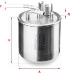 SOFIMA Filtru combustibil SOFIMA S 4002 NR (S 4002 NR) - fixbox