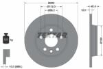 TEXTAR Disc frana TEXTAR 92083903 (92083903)