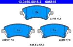 ATE Set placute frana ATE 13.0460-5815.2 (13.0460-5815.2)