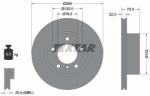 TEXTAR Disc frana TEXTAR 92238403 - fixbox