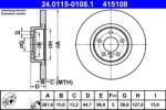 ATE Disc frana ATE 24.0115-0108.1 - fixbox