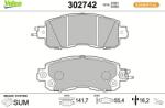 VALEO Set placute frana VALEO 302742 (302742)