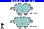 ATE Set placute frana axa fata [Ceramic] ATE 13.0470-2601.2 (13.0470-2601.2)