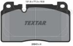 TEXTAR Set placute frana, frana disc TEXTAR 2564302 - fixbox