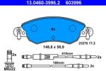 ATE Set placute frana ATE 13.0460-3996.2 (13.0460-3996.2)