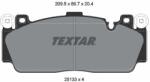 TEXTAR Set placute frana TEXTAR 2513301 (2513301) - fixbox