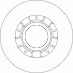 TRW Disc frana TRW DF6963S (DF6963S)