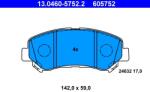ATE Set placute frana ATE 13.0460-5752.2 (13.0460-5752.2)