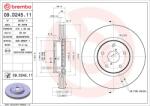 BREMBO Disc frana BREMBO 09. D245.11 (09.D245.11)