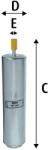 VALEO Filtru combustibil VALEO 587099 (587099) - fixbox