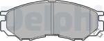 DELPHI Set placute frana DELPHI LP1010 (LP1010)