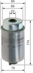 Bosch Filtru combustibil BOSCH F 026 402 271 (F 026 402 271) - fixbox
