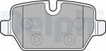 DELPHI Set placute frana DELPHI LP2247 (LP2247)
