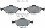 TEXTAR Set placute frana TEXTAR 2402201 (2402201) - fixbox