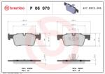 BREMBO Set placute frana BREMBO P 06 070X (P 06 070X)