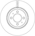 TRW Disc frana TRW DF6904 - fixbox
