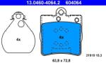 ATE Set placute frana ATE 13.0460-4064.2 (13.0460-4064.2)