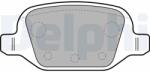 DELPHI Set placute frana DELPHI LP1678 (LP1678)