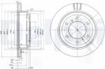 DELPHI Disc frana DELPHI BG3813 - fixbox