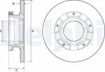 DELPHI Disc frana DELPHI BG4673 (BG4673) - fixbox