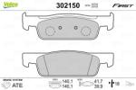 VALEO Set placute frana VALEO 302150 (302150)