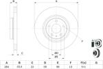 Bosch Disc frana BOSCH 0 986 478 521 (0 986 478 521) - fixbox