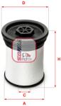 SOFIMA Filtru combustibil SOFIMA S 1019 NE (S 1019 NE) - fixbox