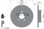 TEXTAR Disc frana TEXTAR 92131803 (92131803)