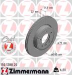 ZIMMERMANN Disc frana ZIMMERMANN 150.1288. 20 (150.1288.20)