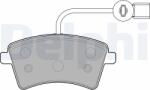 DELPHI Set placute frana DELPHI LP2504 (LP2504)