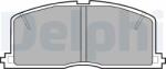 DELPHI Set placute frana DELPHI LP460 (LP460)