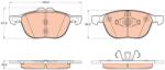 TRW Set placute frana TRW GDB2043 (GDB2043)