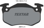 TEXTAR Set placute frana TEXTAR 2097401 (2097401) - fixbox