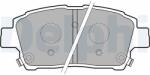 DELPHI Set placute frana, frana disc DELPHI LP1742 - fixbox