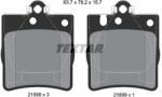 TEXTAR Set placute frana, frana disc TEXTAR 2189803 - fixbox