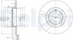 DELPHI Disc frana DELPHI BG2911 (BG2911) - fixbox