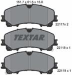 TEXTAR Set placute frana, frana disc TEXTAR 2211701 - fixbox