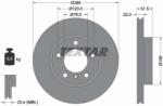 TEXTAR Disc frana axa fata TEXTAR 92055605 (92055605)