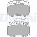 DELPHI Set placute frana DELPHI LP536 (LP536)